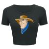Ladies' Poly-Cotton Crop T-Shirt Thumbnail