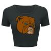 Ladies' Poly-Cotton Crop T-Shirt Thumbnail