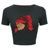 Ladies' Poly-Cotton Crop T-Shirt Thumbnail