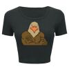 Ladies' Poly-Cotton Crop T-Shirt Thumbnail