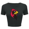 Ladies' Poly-Cotton Crop T-Shirt Thumbnail