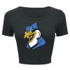 Ladies' Poly-Cotton Crop T-Shirt Thumbnail
