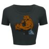 Ladies' Poly-Cotton Crop T-Shirt Thumbnail