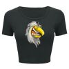 Ladies' Poly-Cotton Crop T-Shirt Thumbnail