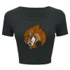 Ladies' Poly-Cotton Crop T-Shirt Thumbnail