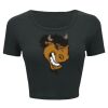 Ladies' Poly-Cotton Crop T-Shirt Thumbnail