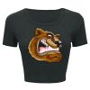 Ladies' Poly-Cotton Crop T-Shirt Thumbnail