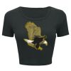 Ladies' Poly-Cotton Crop T-Shirt Thumbnail