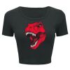Ladies' Poly-Cotton Crop T-Shirt Thumbnail