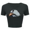 Ladies' Poly-Cotton Crop T-Shirt Thumbnail