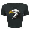 Ladies' Poly-Cotton Crop T-Shirt Thumbnail