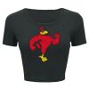 Ladies' Poly-Cotton Crop T-Shirt Thumbnail