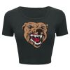Ladies' Poly-Cotton Crop T-Shirt Thumbnail