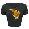 Ladies' Poly-Cotton Crop T-Shirt Thumbnail