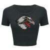 Ladies' Poly-Cotton Crop T-Shirt Thumbnail