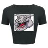 Ladies' Poly-Cotton Crop T-Shirt Thumbnail