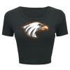 Ladies' Poly-Cotton Crop T-Shirt Thumbnail
