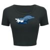 Ladies' Poly-Cotton Crop T-Shirt Thumbnail