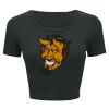 Ladies' Poly-Cotton Crop T-Shirt Thumbnail