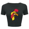 Ladies' Poly-Cotton Crop T-Shirt Thumbnail