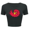 Ladies' Poly-Cotton Crop T-Shirt Thumbnail