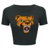 Ladies' Poly-Cotton Crop T-Shirt Thumbnail