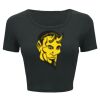 Ladies' Poly-Cotton Crop T-Shirt Thumbnail
