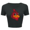 Ladies' Poly-Cotton Crop T-Shirt Thumbnail