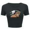Ladies' Poly-Cotton Crop T-Shirt Thumbnail