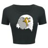Ladies' Poly-Cotton Crop T-Shirt Thumbnail