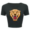 Ladies' Poly-Cotton Crop T-Shirt Thumbnail