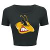 Ladies' Poly-Cotton Crop T-Shirt Thumbnail