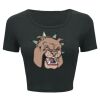 Ladies' Poly-Cotton Crop T-Shirt Thumbnail
