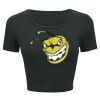 Ladies' Poly-Cotton Crop T-Shirt Thumbnail
