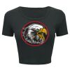 Ladies' Poly-Cotton Crop T-Shirt Thumbnail