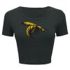 Ladies' Poly-Cotton Crop T-Shirt Thumbnail