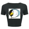 Ladies' Poly-Cotton Crop T-Shirt Thumbnail