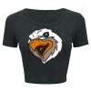 Ladies' Poly-Cotton Crop T-Shirt Thumbnail