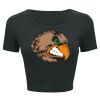 Ladies' Poly-Cotton Crop T-Shirt Thumbnail