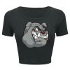 Ladies' Poly-Cotton Crop T-Shirt Thumbnail
