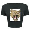 Ladies' Poly-Cotton Crop T-Shirt Thumbnail