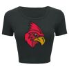 Ladies' Poly-Cotton Crop T-Shirt Thumbnail