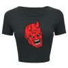Ladies' Poly-Cotton Crop T-Shirt Thumbnail