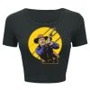 Ladies' Poly-Cotton Crop T-Shirt Thumbnail