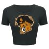 Ladies' Poly-Cotton Crop T-Shirt Thumbnail