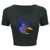 Ladies' Poly-Cotton Crop T-Shirt Thumbnail