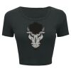 Ladies' Poly-Cotton Crop T-Shirt Thumbnail