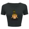 Ladies' Poly-Cotton Crop T-Shirt Thumbnail