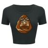 Ladies' Poly-Cotton Crop T-Shirt Thumbnail