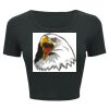 Ladies' Poly-Cotton Crop T-Shirt Thumbnail